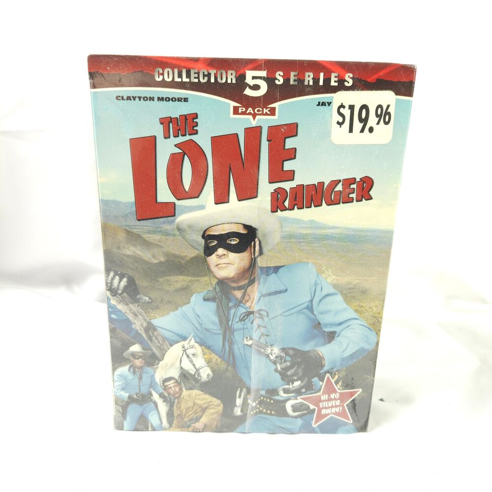 NEW Sealed Lone Ranger‎ Collector Series 5 Pack Set VHS Good Times Video